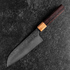 Santoku SPG-Strix Damas Manche en Bois de Rose 165mm-[Musashi]-[Couteaux de cuisine japonais]