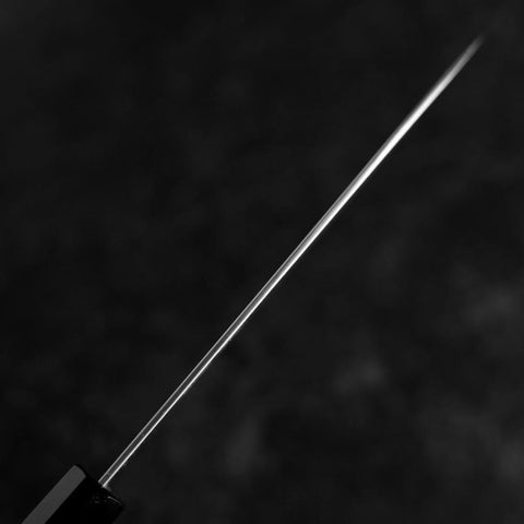 Santoku Silver Steel #3 Kasumi Manche en Buffle et Noyer 165mm-[Musashi]-[Couteaux de cuisine japonais]