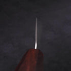 Santoku Silver Steel #3 Nashiji Manche Urushi Pourpre 165mm-[Musashi]-[Couteaux de cuisine japonais]
