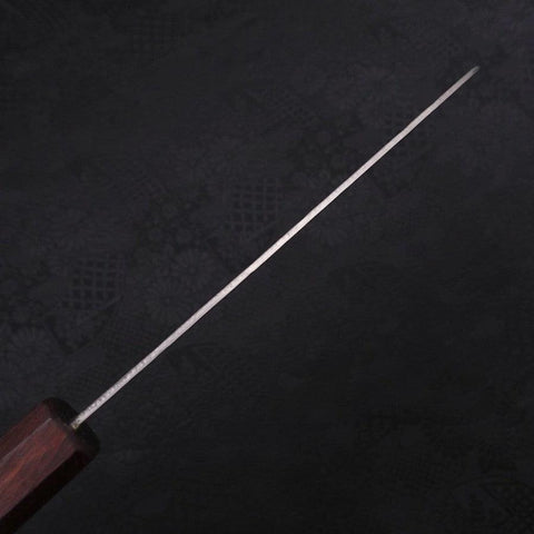 Santoku Silver Steel #3 Nashiji Manche Urushi Pourpre 165mm-[Musashi]-[Couteaux de cuisine japonais]