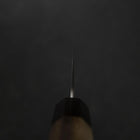 Santoku Silver Steel #3 Nashiji Manche en Noyer 165mm-[Musashi]-[Couteaux de cuisine japonais]