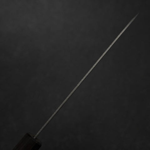 Santoku Silver Steel #3 Nashiji Manche en Noyer 165mm-[Musashi]-[Couteaux de cuisine japonais]