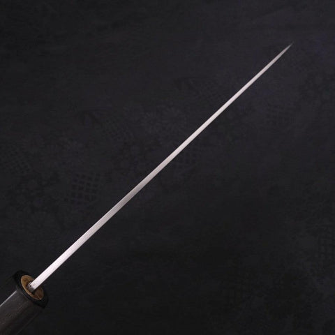 Santoku Silver Steel #3 Poli Manche en Buffle et Magnolia 165mm-[Musashi]-[Couteaux de cuisine japonais]