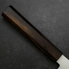 Santoku Silver Steel #3 Poli Manche en Ébène 180mm-[Musashi]-[Couteaux de cuisine japonais]