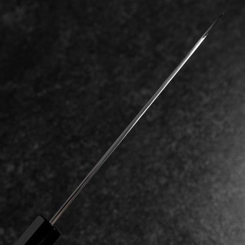 Santoku Silver Steel #3 Polished Buffalo Walnut Handle 170mm (6.7”)-[Musashi]-[Couteaux de cuisine japonais]