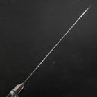 Santoku Stainless Clad Blue Steel #2 Poli Manche en Turquoise et Micarta Vert 180mm-[Musashi]-[Couteaux de cuisine japonais]