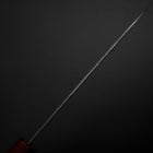 Santoku Sweden Steel Nashiji Washi Damas Manche en Noyer 165mm-[Musashi]-[Couteaux de cuisine japonais]