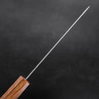 Santoku Sweden Steel Nashiji Washi Manche en Chêne 165mm-[Musashi]-[Couteaux de cuisine japonais]