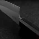 Santoku VG-1 Kasumi Manche Urushi Brûlé 180mm-[Musashi]-[Couteaux de cuisine japonais]