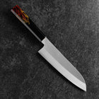 Santoku VG-1 Kasumi Manche Urushi Brûlé 180mm-[Musashi]-[Couteaux de cuisine japonais]