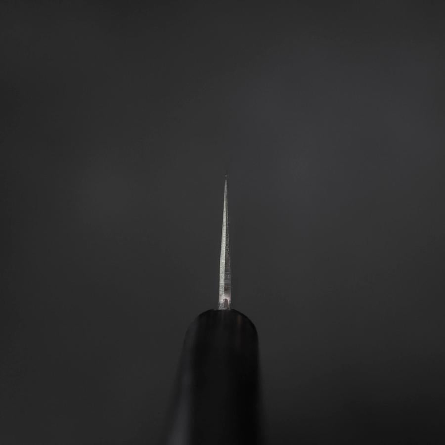 Santoku VG-1 Nashiji Manche Occidental Noir 165mm-[Musashi]-[Couteaux de cuisine japonais]