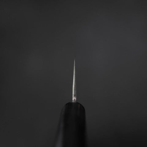 Santoku VG-1 Nashiji Manche Occidental Noir 165mm-[Musashi]-[Couteaux de cuisine japonais]