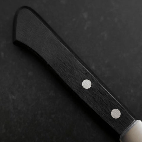 Santoku VG-1 Poli Manche Occidental Bleu Sombre 165mm-[Musashi]-[Couteaux de cuisine japonais]