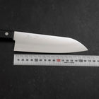Santoku VG-1 Poli Manche Occidental Bleu Sombre 165mm-[Musashi]-[Couteaux de cuisine japonais]