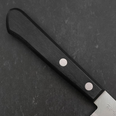 Santoku VG-1 Poli Manche Occidental Noir 135mm-[Musashi]-[Couteaux de cuisine japonais]