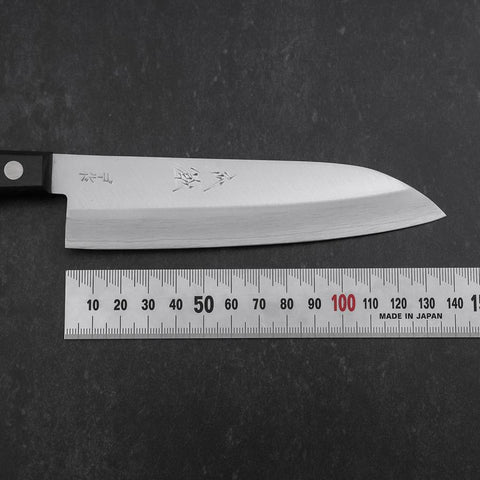 Santoku VG-1 Poli Manche Occidental Noir 135mm-[Musashi]-[Couteaux de cuisine japonais]