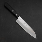 Santoku VG-1 Poli Manche Occidental Noir 135mm-[Musashi]-[Couteaux de cuisine japonais]