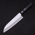 Santoku VG-1 Poli Manche Occidental Noir 165mm-[Musashi]-[Couteaux de cuisine japonais]
