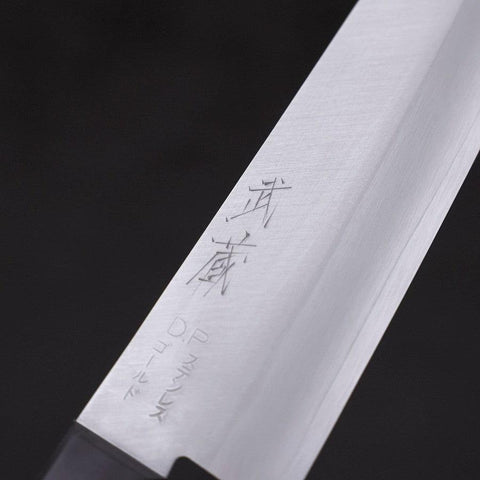 Santoku VG-1 Poli Manche Occidental Noir 165mm-[Musashi]-[Couteaux de cuisine japonais]