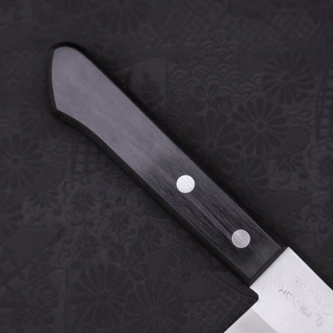 Santoku VG-1 Poli Manche Occidental Noir 165mm-[Musashi]-[Couteaux de cuisine japonais]