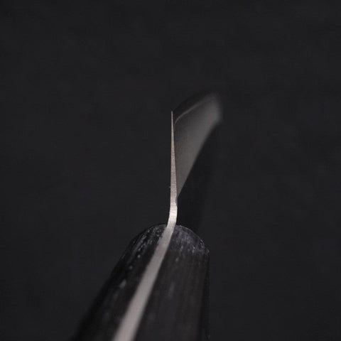 Santoku VG-1 Poli Manche Occidental Noir 165mm-[Musashi]-[Couteaux de cuisine japonais]