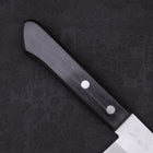 Santoku VG-1 Poli Manche Occidental Noir 165mm-[Musashi]-[Couteaux de cuisine japonais]