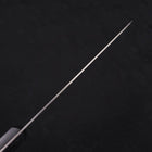 Santoku VG-1 Poli Manche Occidental Noir 165mm-[Musashi]-[Couteaux de cuisine japonais]