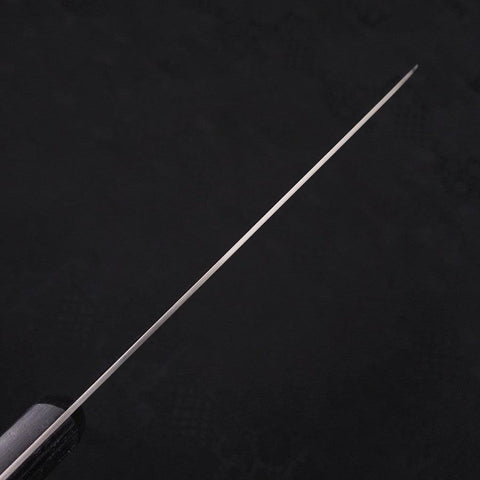 Santoku VG-1 Poli Manche Occidental Noir 165mm-[Musashi]-[Couteaux de cuisine japonais]