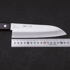 Santoku VG-1 Poli Manche Occidental Noir 165mm-[Musashi]-[Couteaux de cuisine japonais]