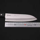 Santoku VG-1 Poli Manche Occidental Noir 165mm-[Musashi]-[Couteaux de cuisine japonais]