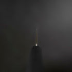 Santoku VG-1 Poli Manche Occidental Noir 165mm (Tsuba-nashi)-[Musashi]-[Couteaux de cuisine japonais]