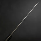 Santoku VG-1 Poli Manche Occidental Noir 165mm (Tsuba-nashi)-[Musashi]-[Couteaux de cuisine japonais]