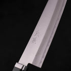 Santoku VG-1 Poli Manche Occidental Noir 170mm-[Musashi]-[Couteaux de cuisine japonais]