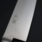 Santoku VG-1 Polished Black Western Handle 180mm (7”)-[Musashi]-[Japanese-Kitchen-Knives]