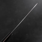 Santoku VG-1 Poli Manche Occidental Noir 180mm-[Musashi]-[Couteaux de cuisine japonais]
