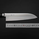 Santoku VG-1 Polished Black Western Handle 180mm (7”)-[Musashi]-[Japanese-Kitchen-Knives]