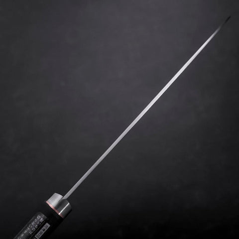 Santoku VG-1 Poli Manche Occidental Noir avec Incrustations en Cuivre 170mm-[Musashi]-[Couteaux de cuisine japonais]