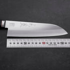 Santoku VG-1 Poli Manche Occidental Noir avec Incrustations en Cuivre 170mm-[Musashi]-[Couteaux de cuisine japonais]