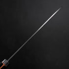 Santoku VG-1 Poli Manche Occidental avec Incrustations Orange 135mm-[Musashi]-[Couteaux de cuisine japonais]