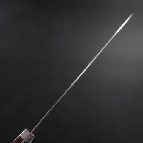 Santoku VG-1 Poli Manche Occidental en Acajou 165mm-[Musashi]-[Couteaux de cuisine japonais]