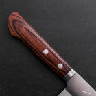 Santoku VG-1 Poli Manche Occidental en Acajou 165mm-[Musashi]-[Couteaux de cuisine japonais]