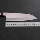 Santoku VG-1 Poli Manche Occidental en Acajou 165mm-[Musashi]-[Couteaux de cuisine japonais]