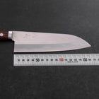 Santoku VG-1 Poli Manche Occidental en Acajou 165mm-[Musashi]-[Couteaux de cuisine japonais]