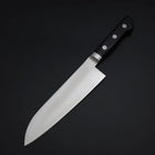 Santoku VG-1 Poli manche Occidental Noir 180mm-[Musashi]-[Couteaux de cuisine japonais]