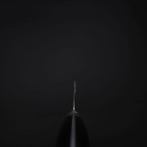 Santoku VG-1 Poli manche Occidental Noir 180mm-[Musashi]-[Couteaux de cuisine japonais]