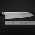 Santoku VG-1 Poli manche Occidental Noir 180mm-[Musashi]-[Couteaux de cuisine japonais]
