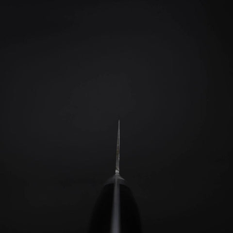 Santoku VG-1 Poli Manche Occidental Noir 180mm-[Musashi]-[Couteaux de cuisine japonais]