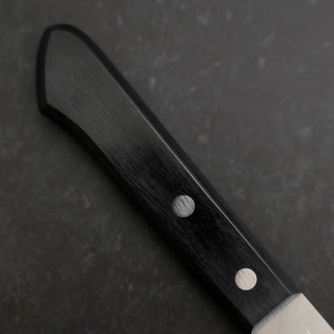 Santoku VG-1 Polished Western Black Handle 170mm (Tsuba-nashi) (6.7”)