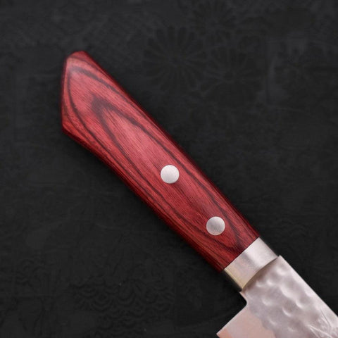 Santoku VG-1 Tsuchime Damascus Western Red Handle 130mm (5.1”)