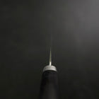 Santoku VG-10 Damas Manche Occidental Bleu Sombre 135mm-[Musashi]-[Couteaux de cuisine japonais]